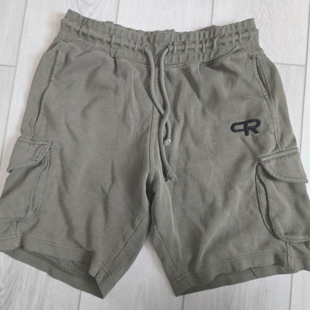 PR Personal Record Sweat Cargo Shorts By Larry Wheels Powerlifter Gym